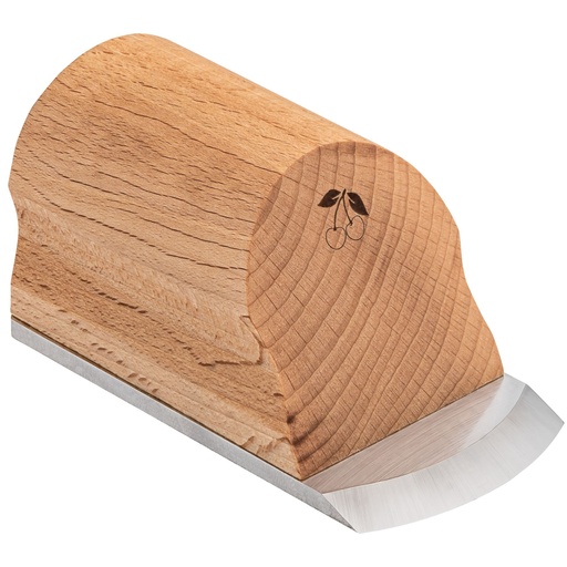 [212167] Kirschen Handhobel Flatfix 95x50x4,5 mm rund