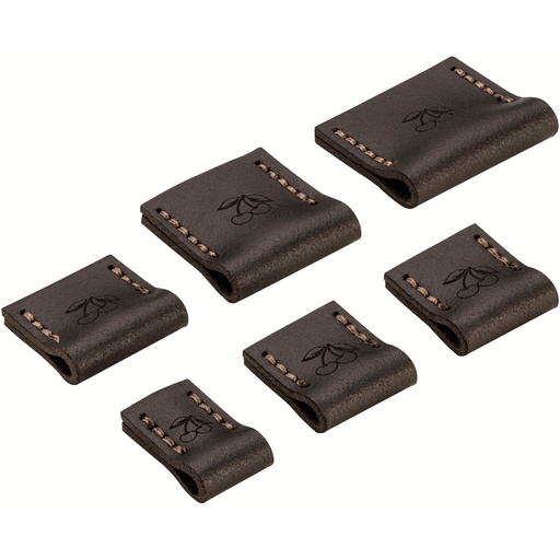 [212188] Kirschen Leder-Schneidenschutz- satz, 6-tlg.