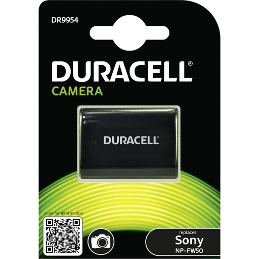[279316] Duracell Li-Ion Akku 1030 mAh for Sony NP-FW50