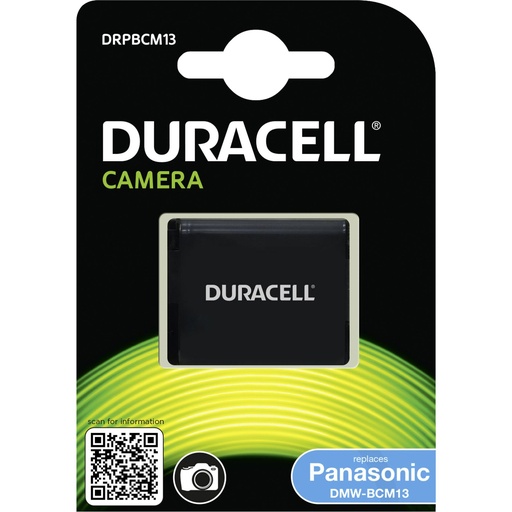[279407] Duracell Li-Ion Accu 1020 mAh for Panasonic DMW-BCM13