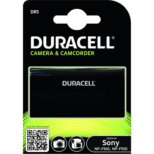 [290992] Duracell Li-Ion Akku 2600 mAh for Sony NP-F330, NP-F550