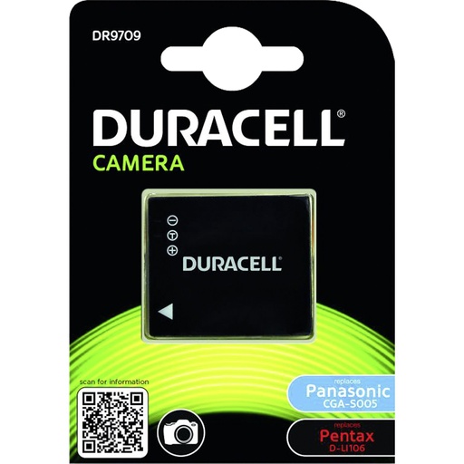 [291076] Duracell Li-Ion Battery 1100mAh for Panasonic CGA-S005