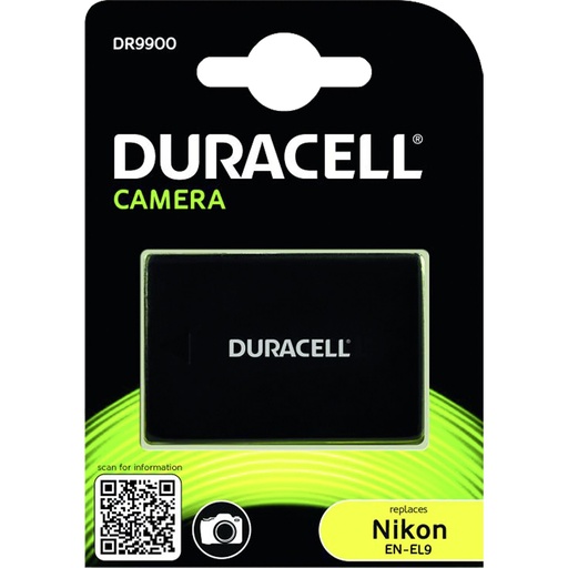 [291104] Duracell Li-Ion Akku 1100 mAh for Nikon EN-EL9
