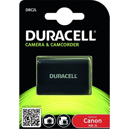 [292077] Duracell Li-Ion Battery 700mAh for Canon NB-2L