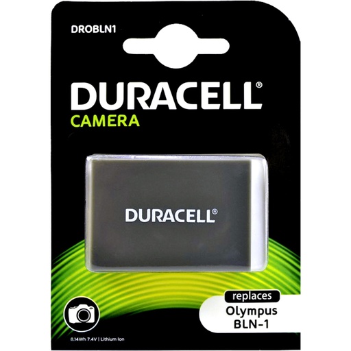 [292147] Duracell Li-Ion Battery 1140mAh for Olympus BLN-1