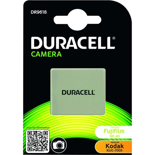 [391687] Duracell Li-Ion Akku 700 mAh for Fujifilm NP-40