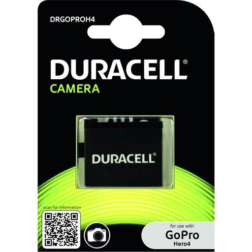 [292119] Duracell Li-Ion Akku 1160 mAh for GoPro Hero 4