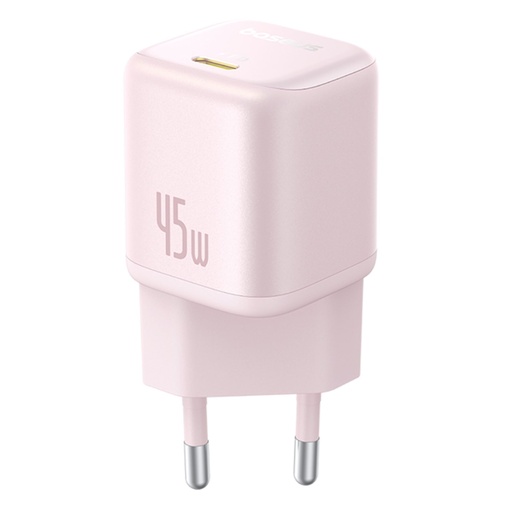 [172050] Baseus PicoGo GaN Charger 45W EU Pink