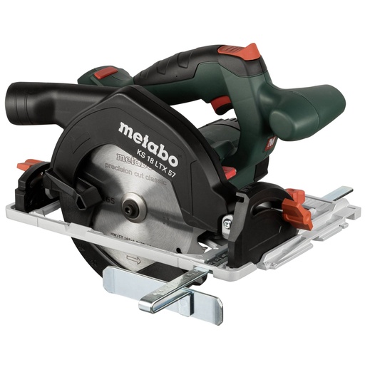 [532268] Metabo KS 18 LTX 57 metaBOX Cordless Hand Circular Saw