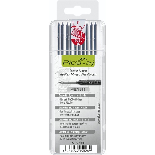 [740112] Pica DRY Refills Graphite - SB