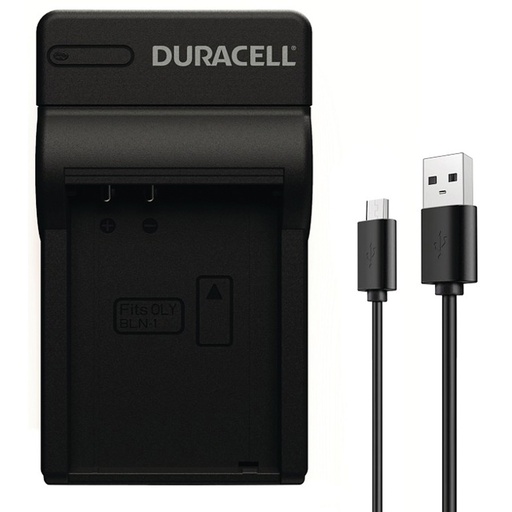 [469016] Duracell Charger with USB Cable for Olympus BLN-1
