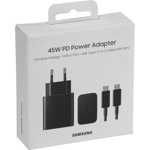 [711839] Samsung Quick Charger 45W Power Adapter EP-T4510 Black