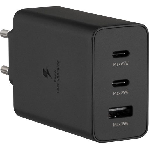 [711846] Samsung Travel Adapter Trio (65W) Black
