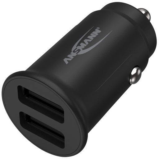 [734379] Ansmann In-Car Charger CC212 2xUSB 2400mA           1000-0030
