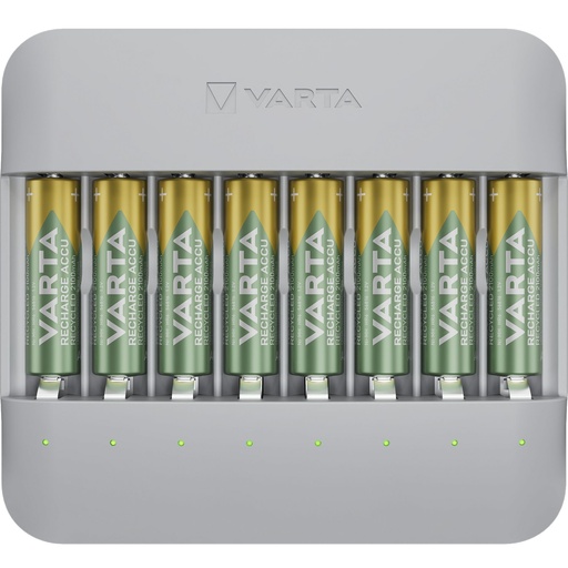 [827472] Varta Eco Charger Multi Recycled + 8 x 2100 mAh AA  57682 101 121