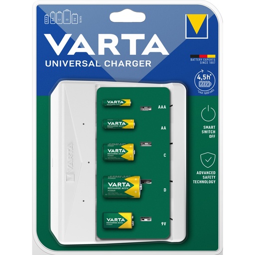 [840177] Varta universal Charger 57658 101 401