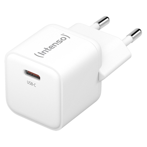 [843460] Intenso Power Adapter W30C GaN white 1x USB-C 30W