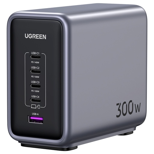 [859770] UGREEN Nexode 300W 5-Port PD GaN Fast Charger