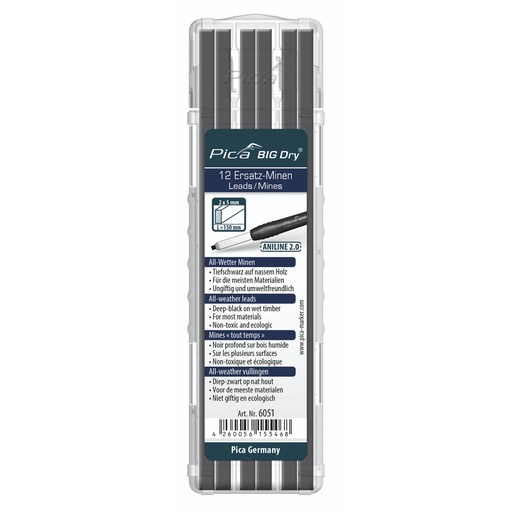 [740203] Pica BIG DRY Refills ANILINE 2.0