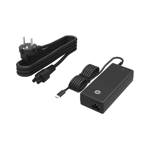 [884032] Conceptronic OZUL03BE 100W GaN USB Desktop-Charger