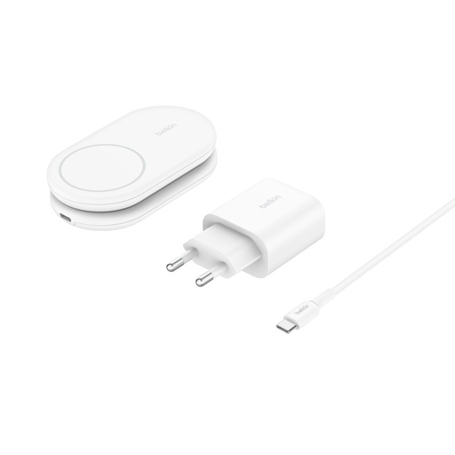 [107020] Belkin BOOST Charge magneti. 15W 2in1 +output/USB-C wh.WIZ028vfWH