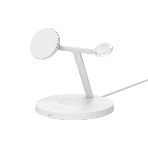 [125031] Belkin BOOST CHARGE PRO Qi2 3in1 magn.Charg.St.15W wh. WIZ032kqWH