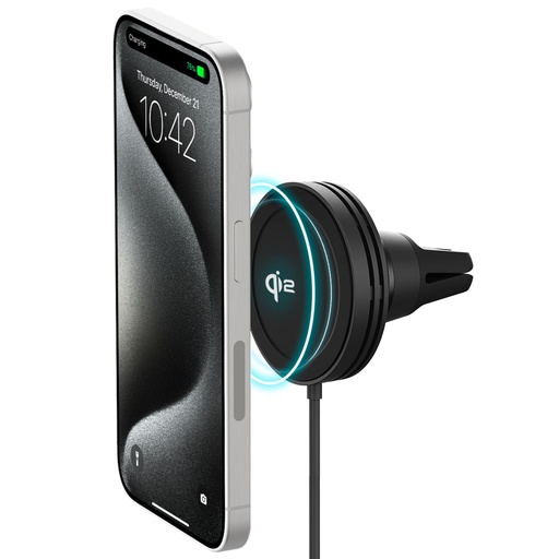 [168914] iOttie Velox Mini Qi2 Wireless MagSafe Air Vent Mount