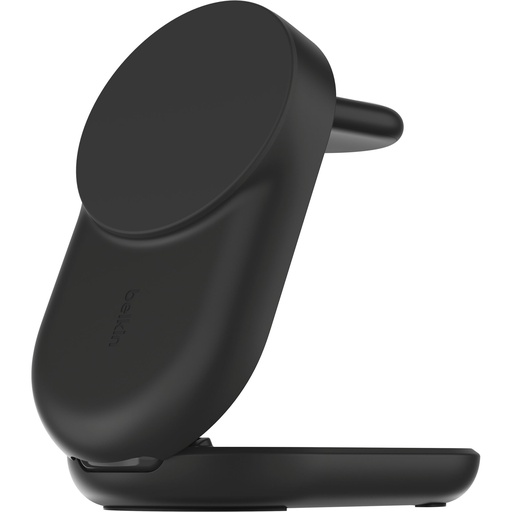 [190327] Belkin UltraCharge 25W Qi2 magn. 3-in-1 Lad.klappb.sw. WIZ037kqBK