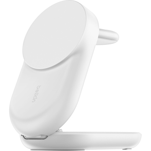 [190334] Belkin UltraCharge 25W Qi2 magn. 3-in-1 Lad.klappb.ws. WIZ037kqWH