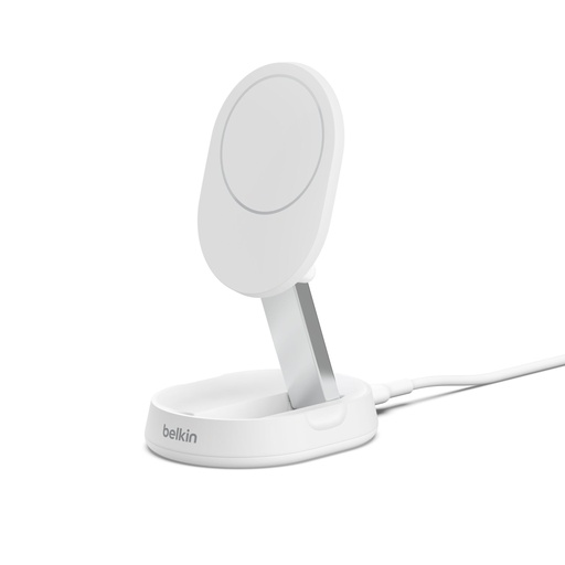 [883129] Belkin BOOST Charge Pro Qi2 15W magn.Charg.Stand wh. WIA008btWH