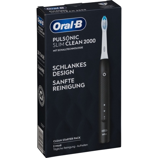 [791478] Oral-B Pulsonic Slim Clean 2000 black