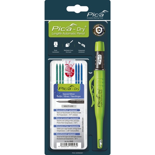 [740364] Pica DRY Bundle with 1x Marker + 1x Refills No. 4040