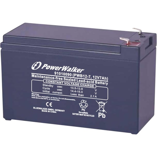 [303886] PowerWalker 12V/7Ah VRLA Accu PWB12-7
