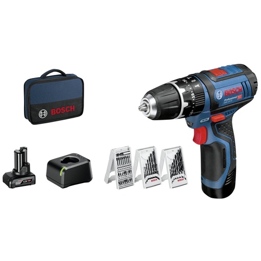 [460042] Bosch GSB 12V-15 Promo Pack 06019B690G