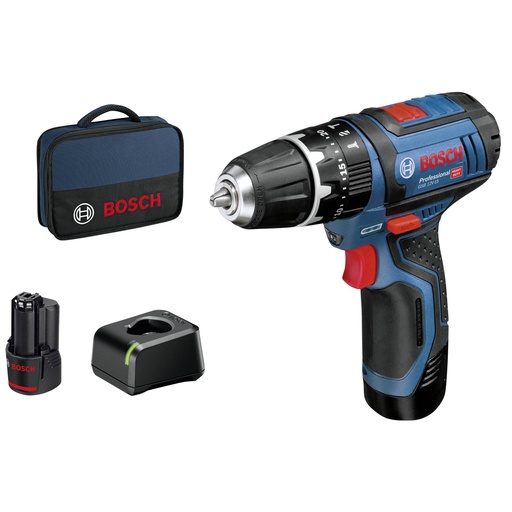 [460049] Bosch GSB 12V-15 Promo Pack 06019B690H