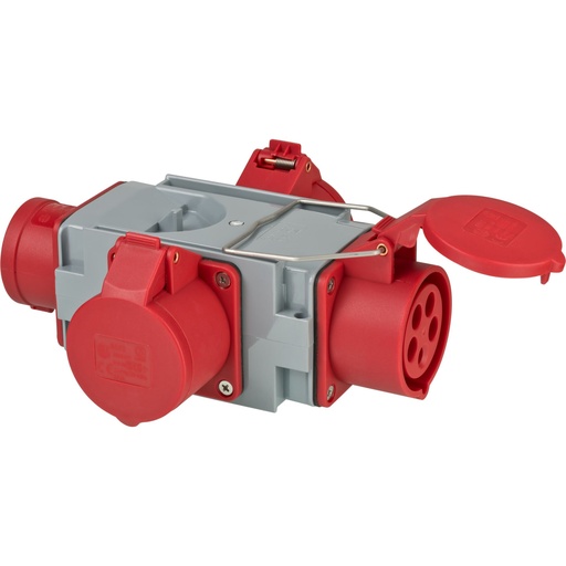 [112130] Brennenstuhl Cross distributor CEE400V/16A 3 fold