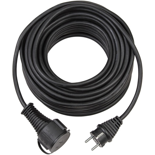 [112333] Brennenstuhl extension cable 10m H05 RR-F3G1,5 black