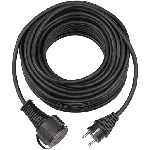 [112361] Brennenstuhl extension cable 25m H05 RR-F3G1,5 black