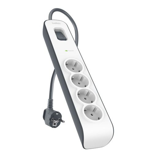 [139829] Belkin Surge Prot.Strip 4 outlet 2 Meter power cord BSV400vf2M-V2