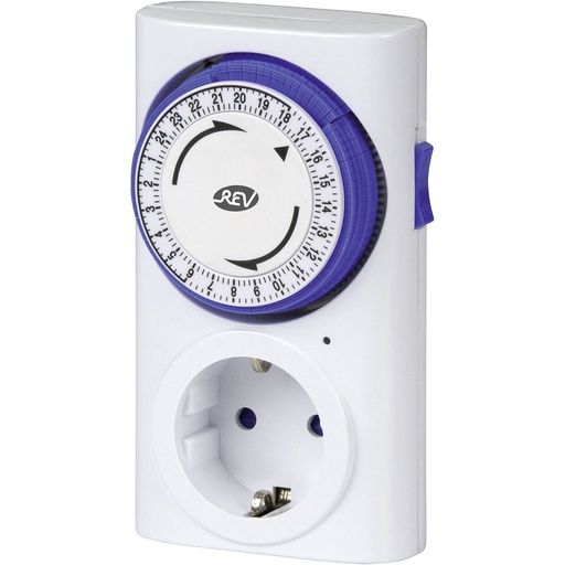 [504982] REV timer Premium analog white
