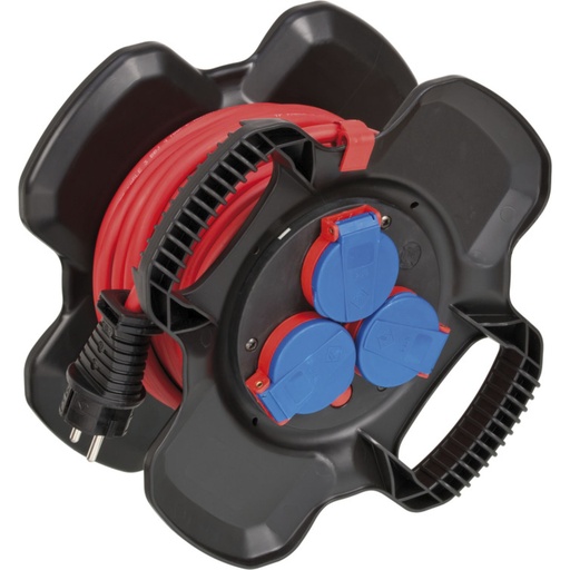 [673955] Brennenstuhl Rubber Cable Reel X-Gum IP44 10m H07RN-F 3G1.5