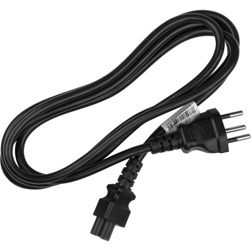 [703376] NN Netzkabel Schweiz Typ auf C5 1,8m schwarz