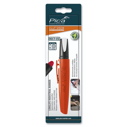 [798870] Pica VISOR permanent Marker white / SB