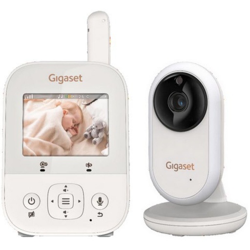 [169649] Gigaset Baby 300 Video cream white/warm grey