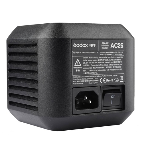 [533934] Godox AC26 AC Adapter for AD600 Pro