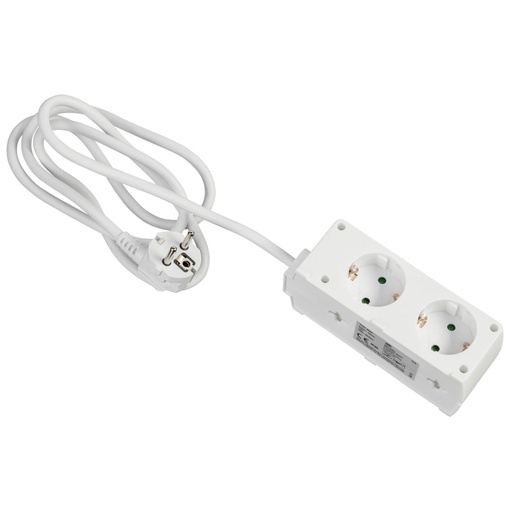 [143334] REV Multiple Socket Outlet BiniPlus 6-fold white