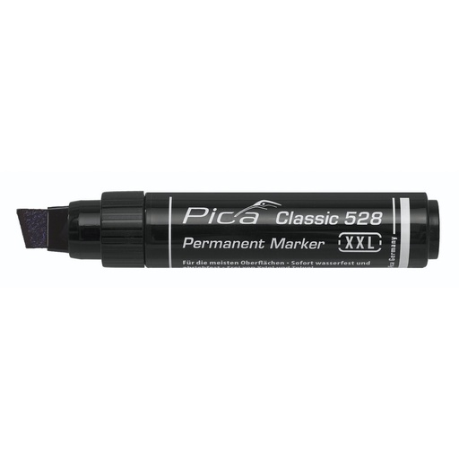 [799150] Pica Permanentmarker 4-12mm, Wedge Tip, black