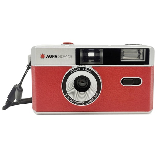 [590886] Agfaphoto Reusable Photo Camera 35mm red