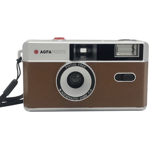 [590893] Agfaphoto Reusable Photo Camera 35mm brown