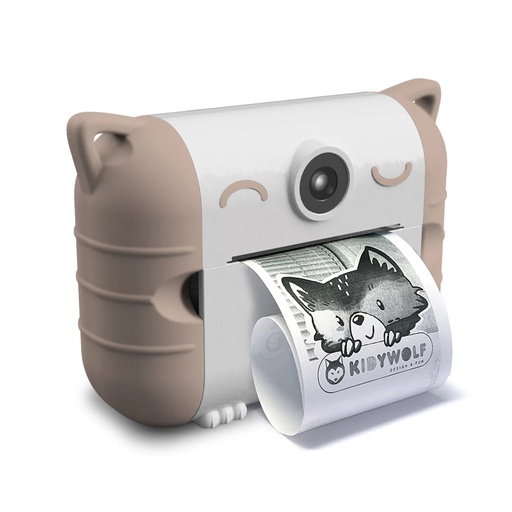 [880931] Kidywolf Instant Camera peach